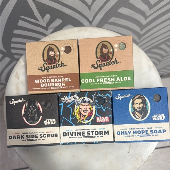 NWT  3 for $18 Dr Squatch Earthy Natural Soaps - Picture 3 of 7